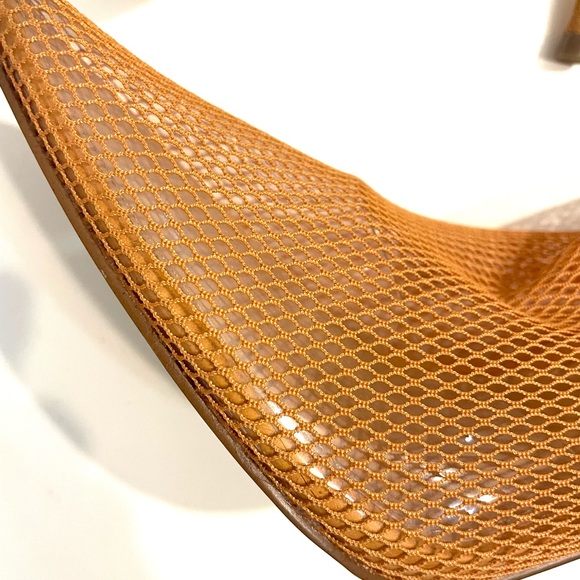 NWOT Steve Madden size 7.5 nude fishnet and jelly stilleto heels. Never worn! - Picture 3 of 5